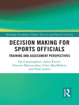 cover image of Decision Making for Sports Officials